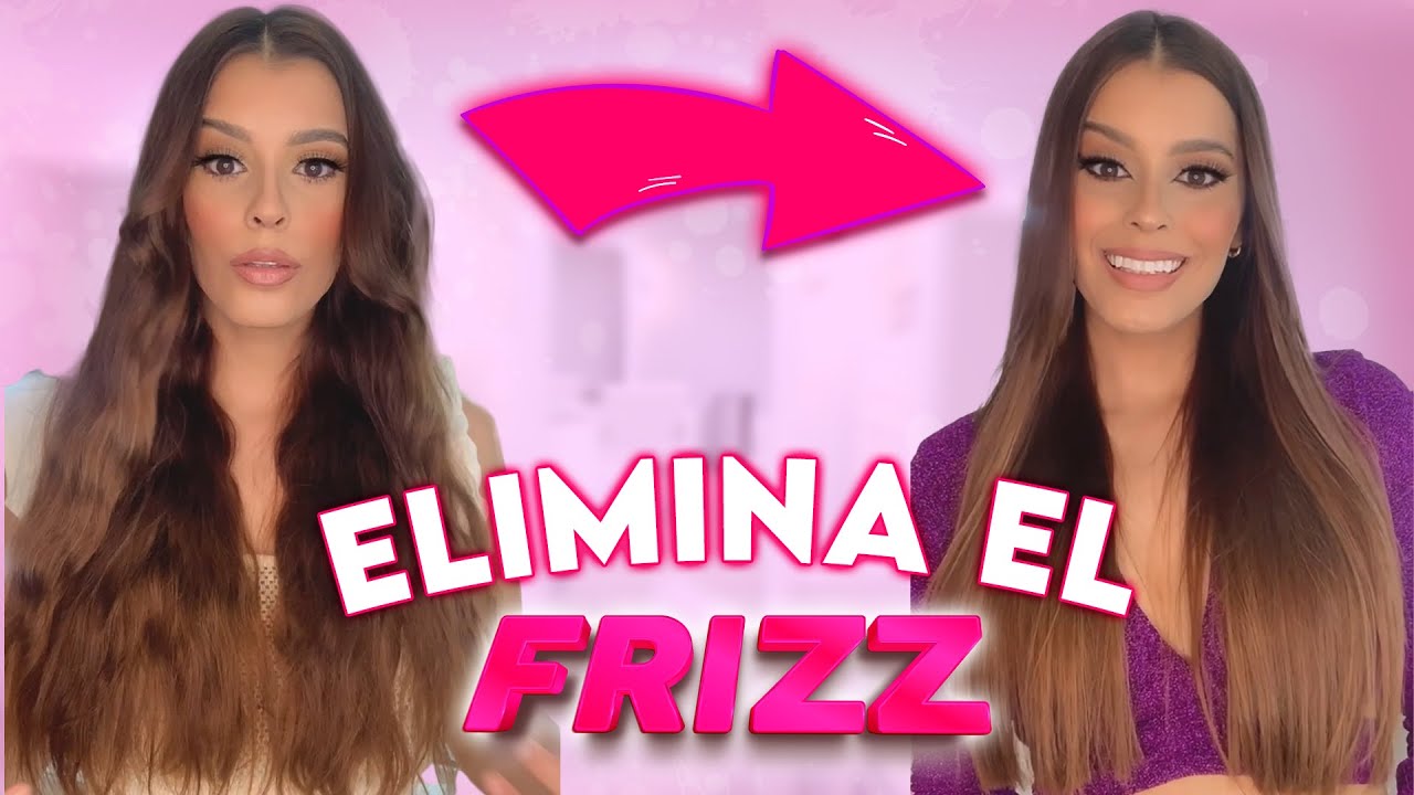 Como quitar el FRIZZ o CABELLO ESPONJADO - SARA MONTOYA H