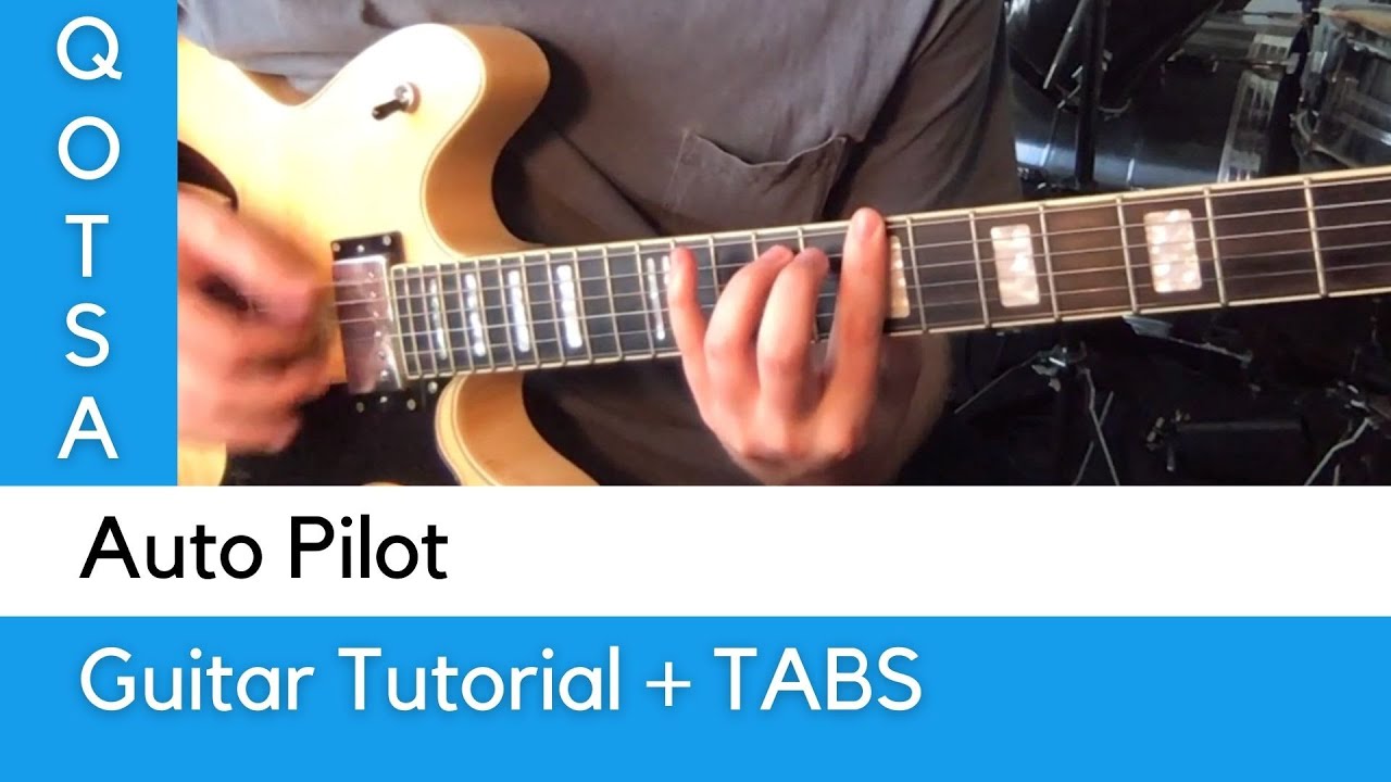 Queens of the Stone Age - Auto Pilot (Guitar Tutorial)