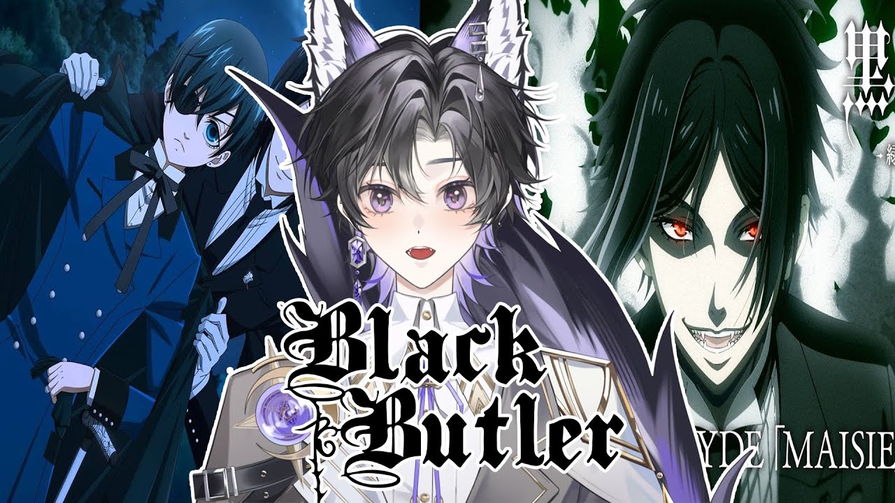 Edgy | Vtuber Reacts To Black Butler Openings FOR THE FIRST TIME (1-5)