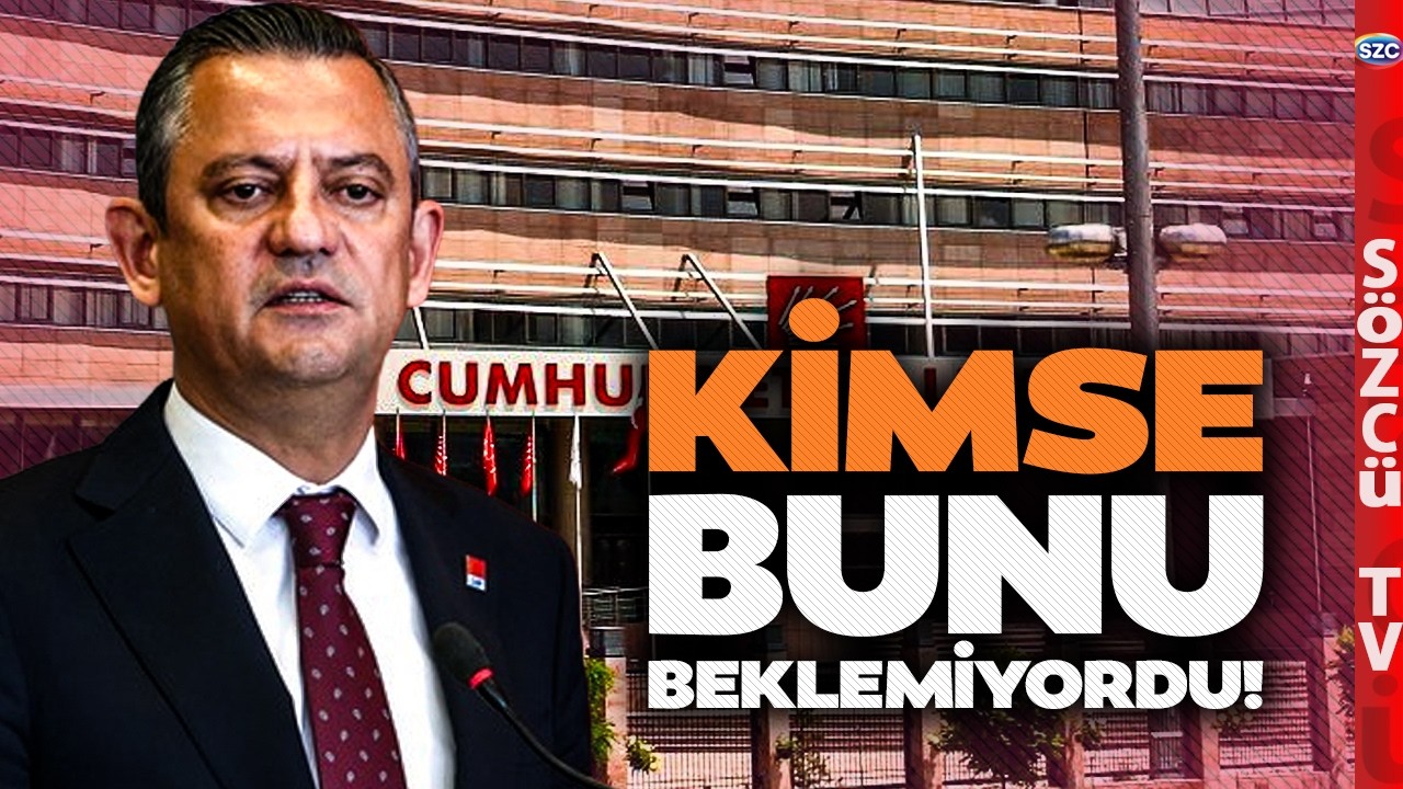 &Ouml;zg&uuml;r &Ouml;zel'den İstifa Resti! CHP'den &Ccedil;arpıcı Ara Se&ccedil;im Planı! Ankara Kulisleri Alev Alev
