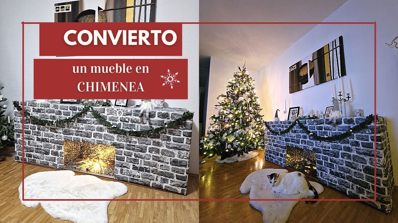 Como hacer una chimenea 🔥