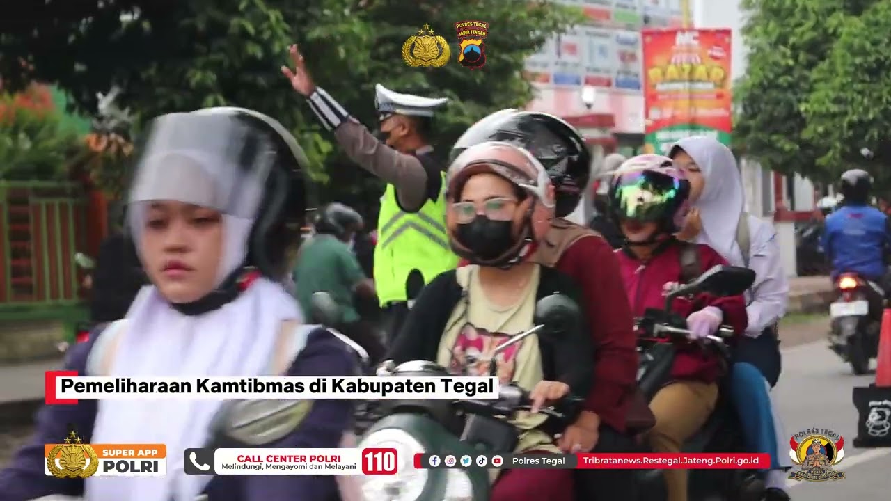 Polres Tegal Siyanma Pagi
