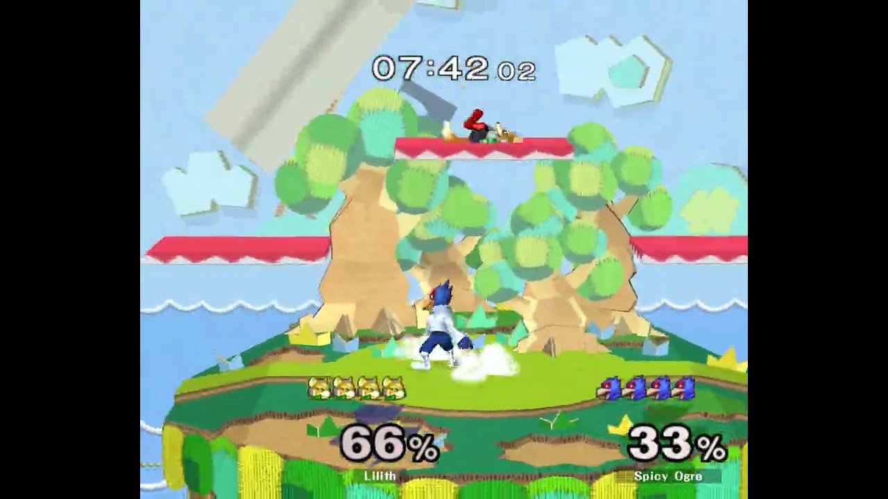 [ass] 178 - Melee Singles WR1 — Spicy Ogre ⟮Falco⟯ vs Lilith ⟮Fox⟯