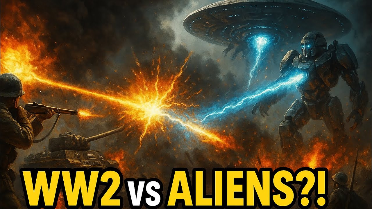 What If WW2 Armies Fought ALIENS? 👽⚔️ (Ultimate Alternate History Battle)