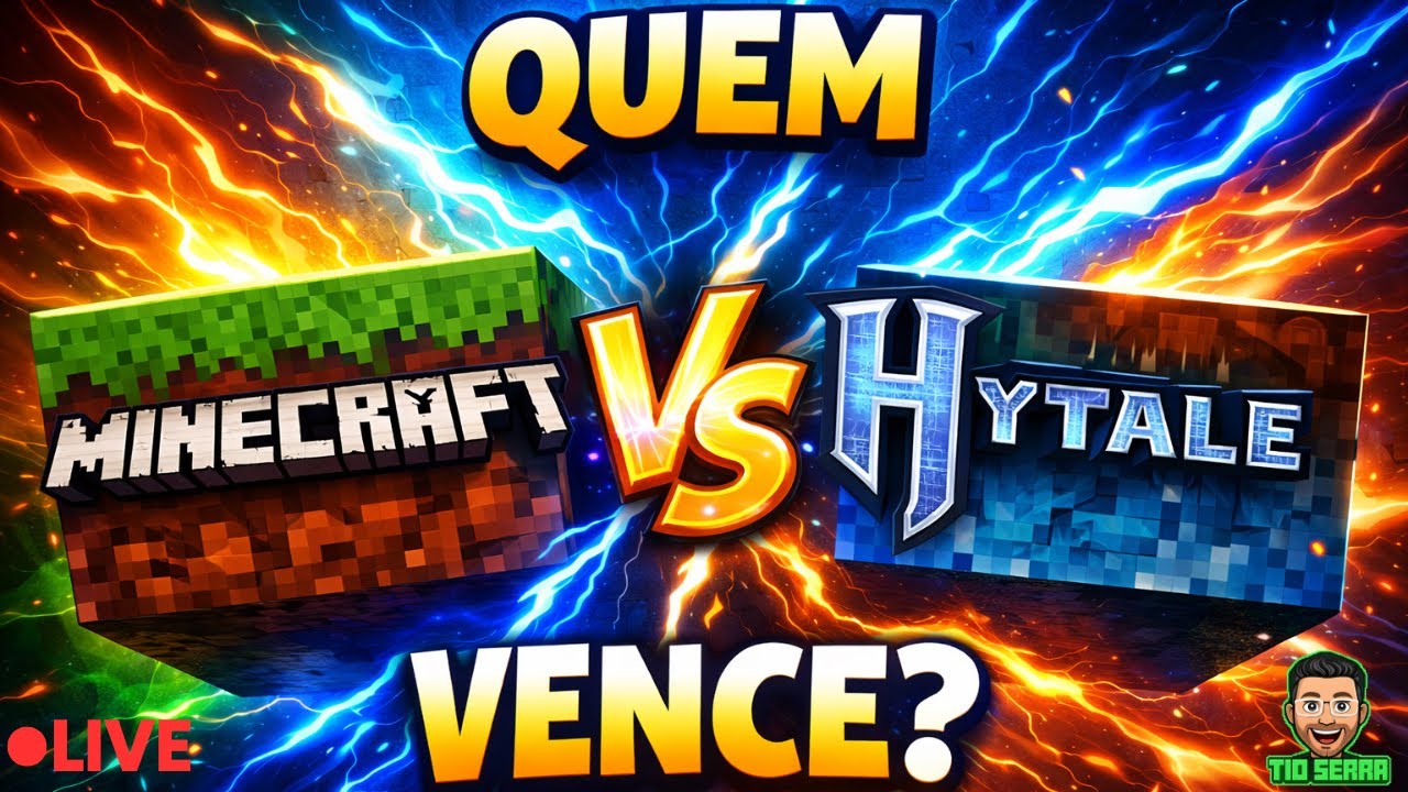 🔴 LIVE Hytale | Hytale pode superar o Minecraft? O que ainda falta? |SEJA MEMBRO|