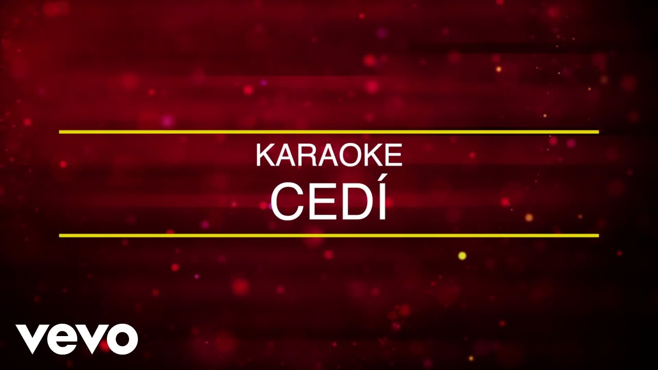 La Arrolladora Banda El Limón De René Camacho - Cedí (Karaoke)