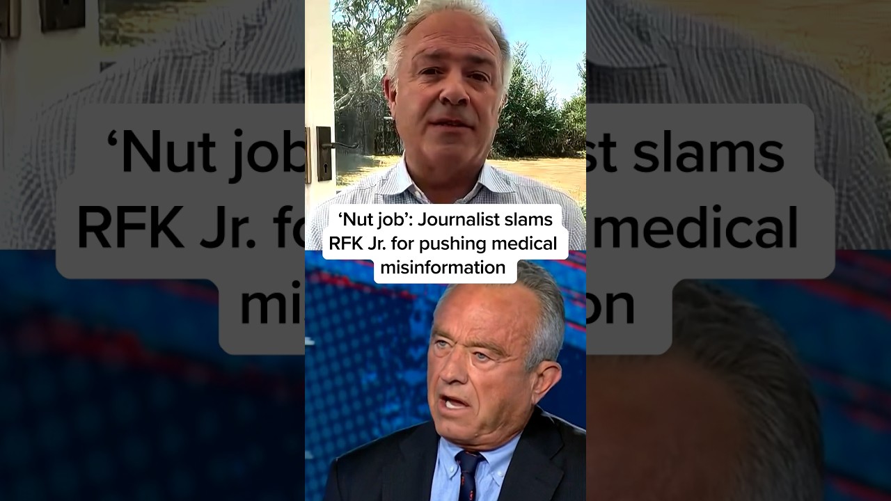 &lsquo;Nut job&rsquo;: Journalist slams RFK Jr. for pushing medical misinformation