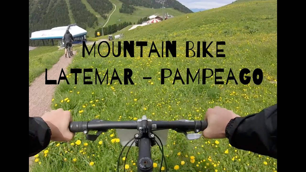 GoPro Hero | Latemar to Pampeago by MTB - Val di Fiemme [HD]