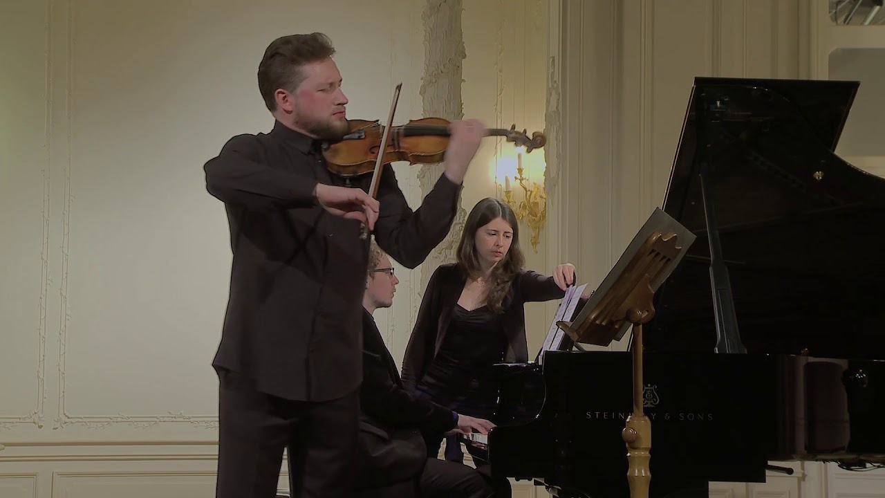 Pavel Milyukov (violin) English Hall of St. Petersburg Music House 2018-01-17 Part 1