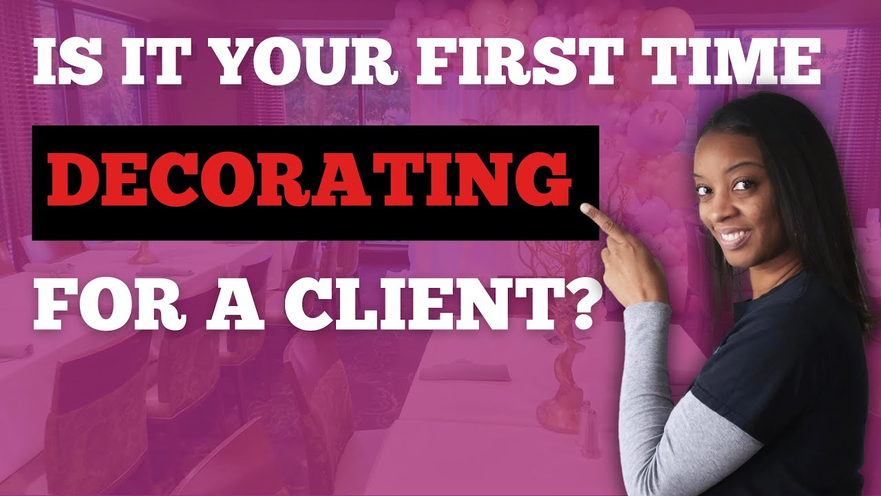 Is it your FIRST time decorating a client’s event with balloons? Here's my advice....