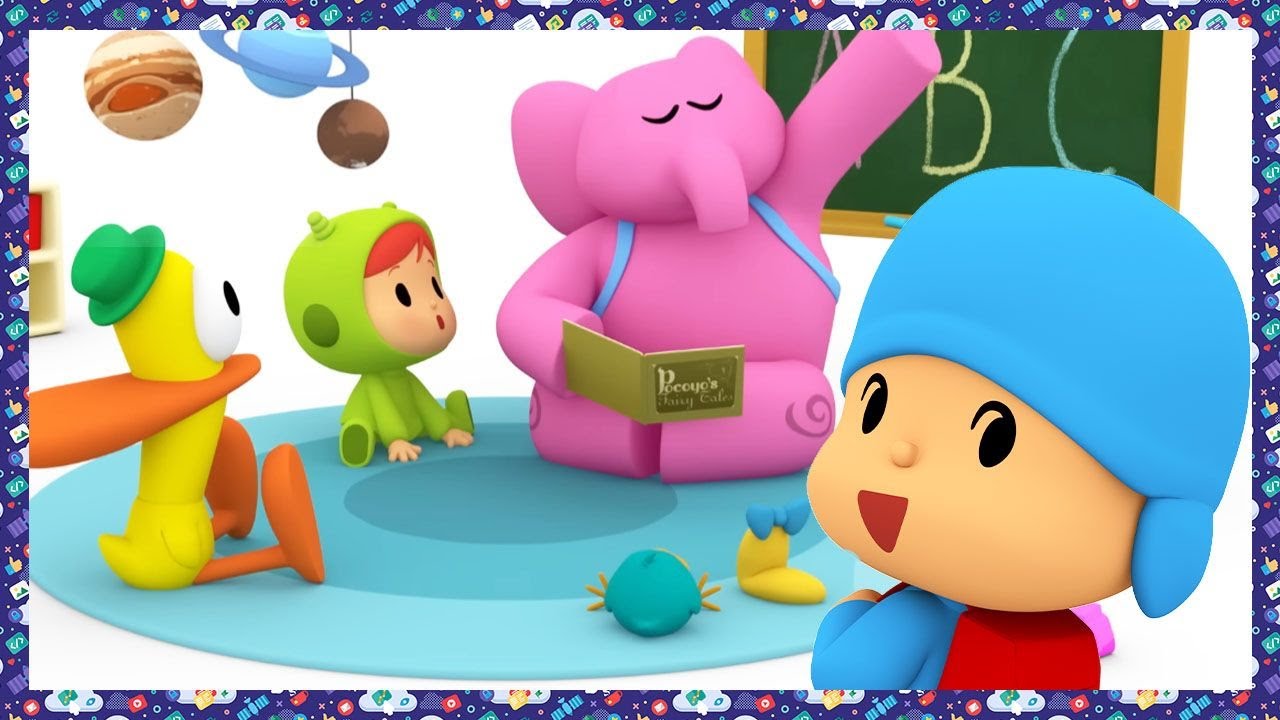 📖 De volta &agrave; escola | POCOYO PORTUGU&Ecirc;S do BRASIL | Desenhos animados para crian&ccedil;as