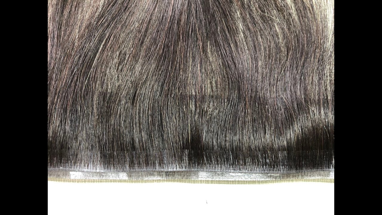 Bio-invisible tape hair extension, automatic hair implanter production line