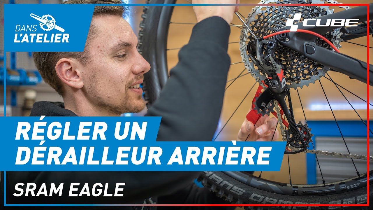 R&eacute;gler un d&eacute;railleur arri&egrave;re Sram Eagle 12 vitesses | Dans l'Atelier