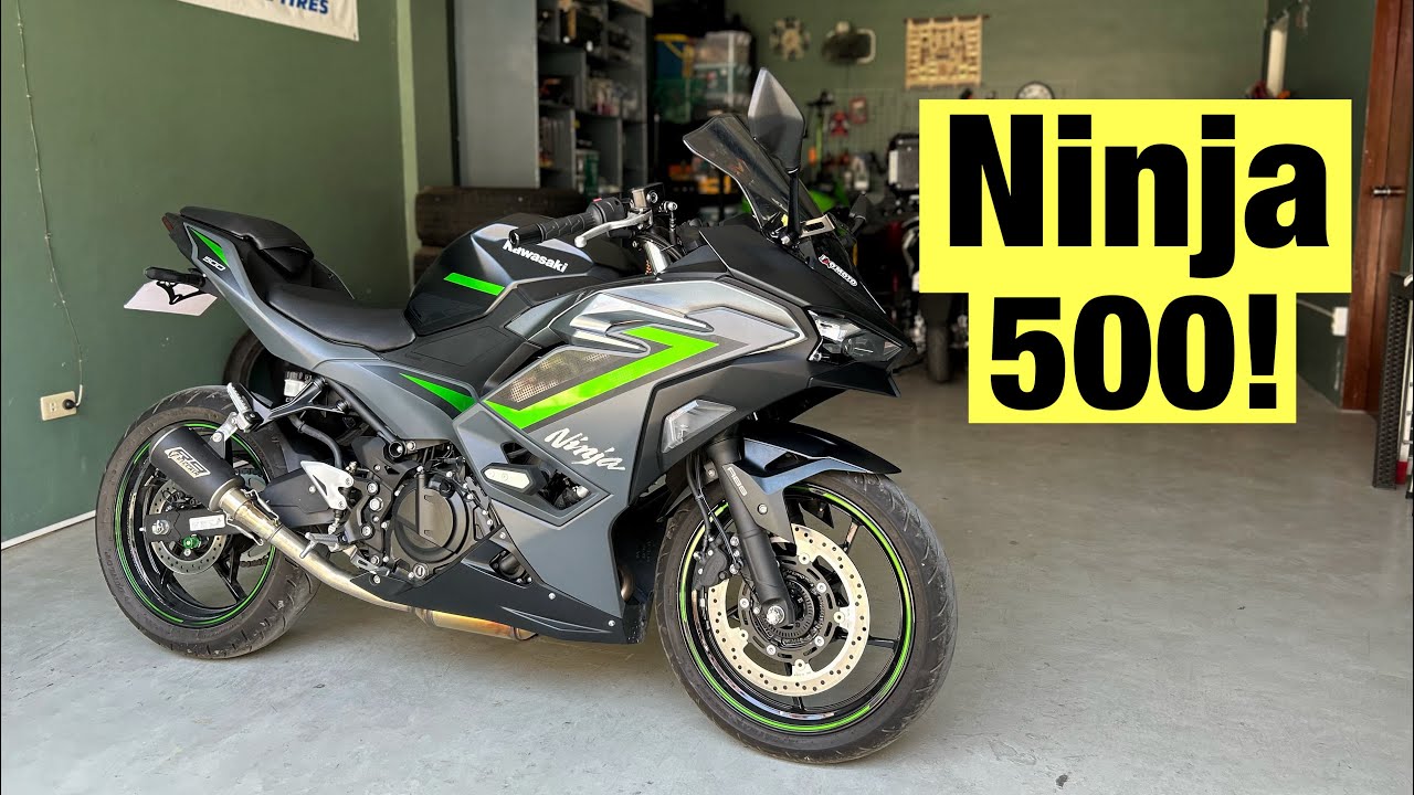 Kawasaki Ninja 500 | Full Review, Sound Check and First Ride