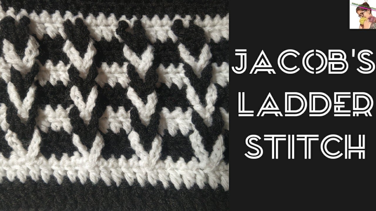 How to Crochet Jacob's Ladder Stitch #crochettutorial #30 #DIY