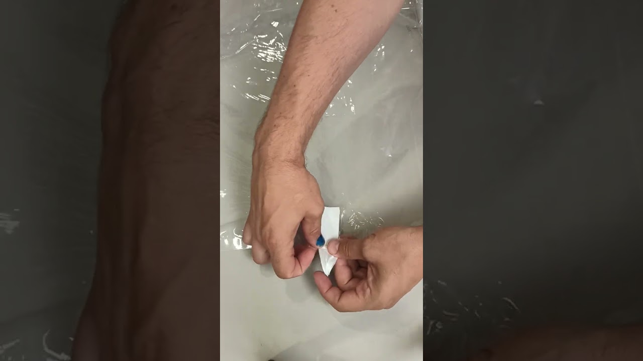 Укрепление оттяжек на поликро