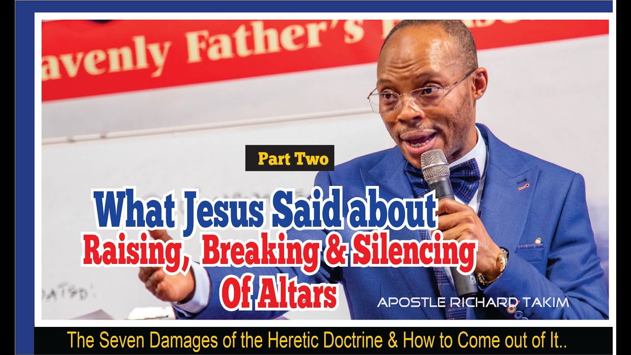 WHAT JESUS SAID ABOUT RAISING, BREAKING & SILENCING OF ALTARS prt 02-3rdService-17/10/21-MCTV GLOBAL