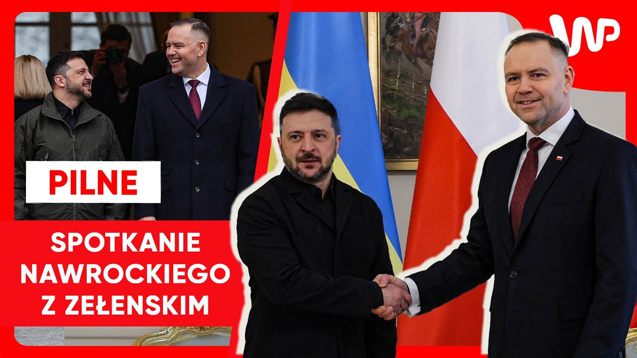 Konferencja Karola Nawrockiego i Wołodymyra Zełenskiego. Prezydent Ukrainy: Dziękujemy