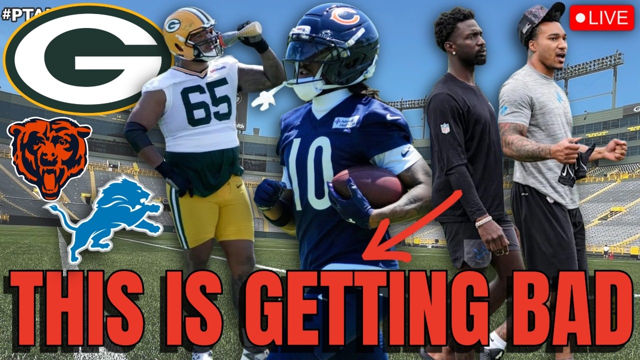 🔴LIVE NFC North Injuries Are Getting BAD! HUGE Injury Updates for Packers, Lions & Bears!