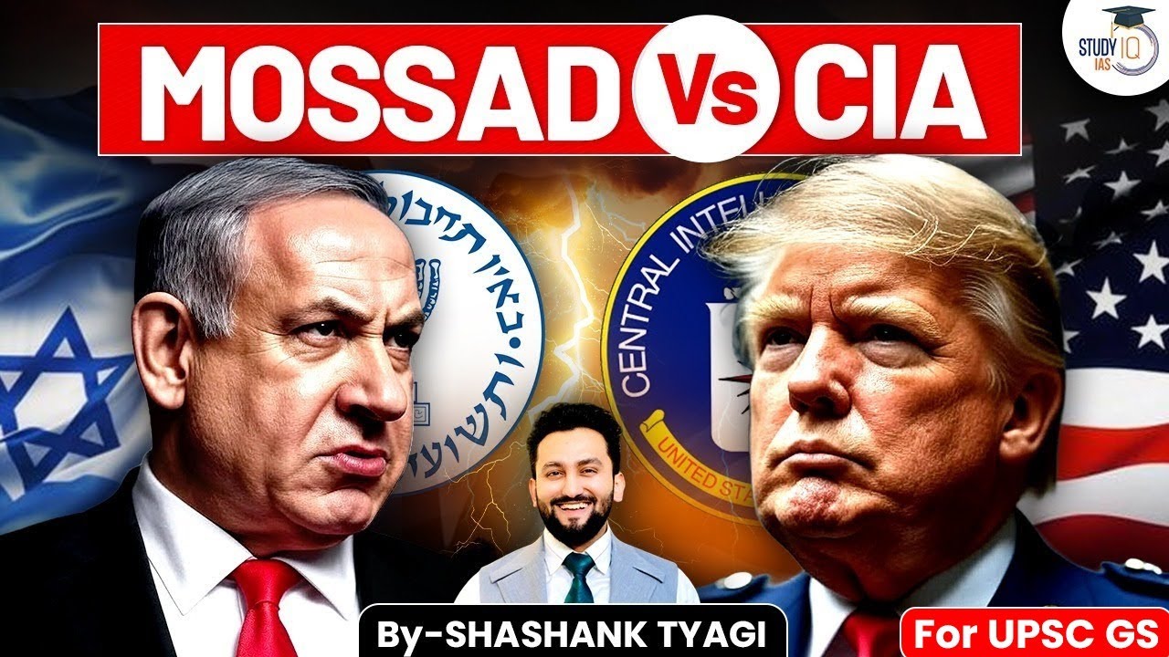 Trump Chose Israel’s Mossad Over America’s CIA? | Geopolitics Simplified | StudyIQ IAS