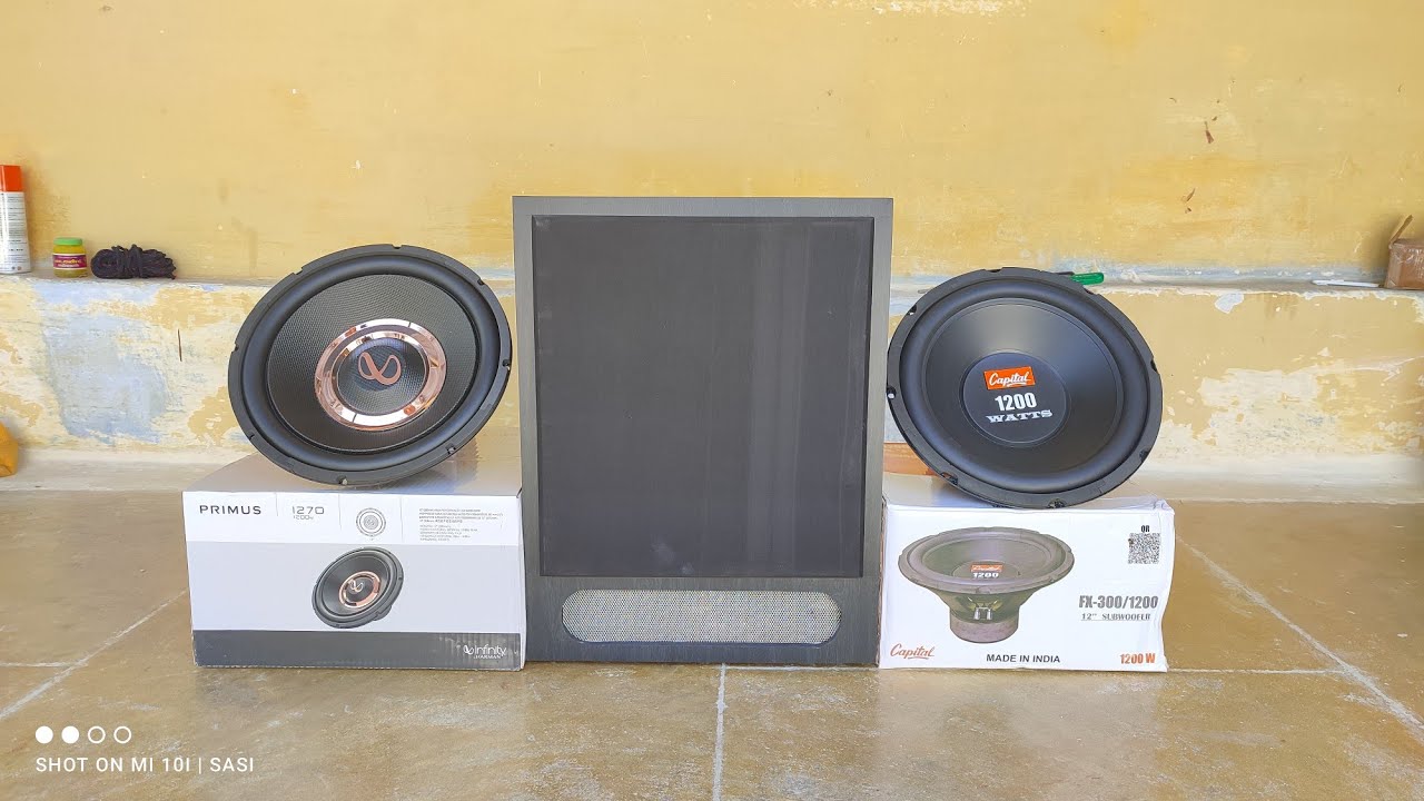 Infinity vs Capital Subwoofer Using KMS IGBT Board 🔥
