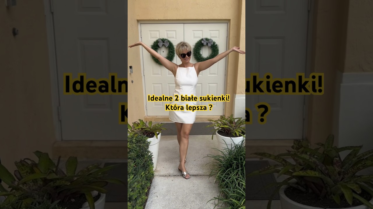 A już myślałam, że nie znajdę idealnej białej sukienki na lato! A tu aż dwie! #dresses #summer #usa