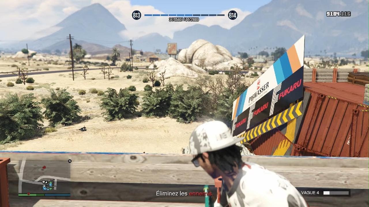 Grand Theft Auto V survie note 6/10