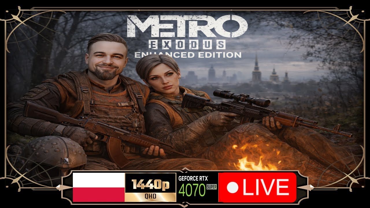 (STREAM PL) Metro Exodus - 02 - Toksyczna Wołga