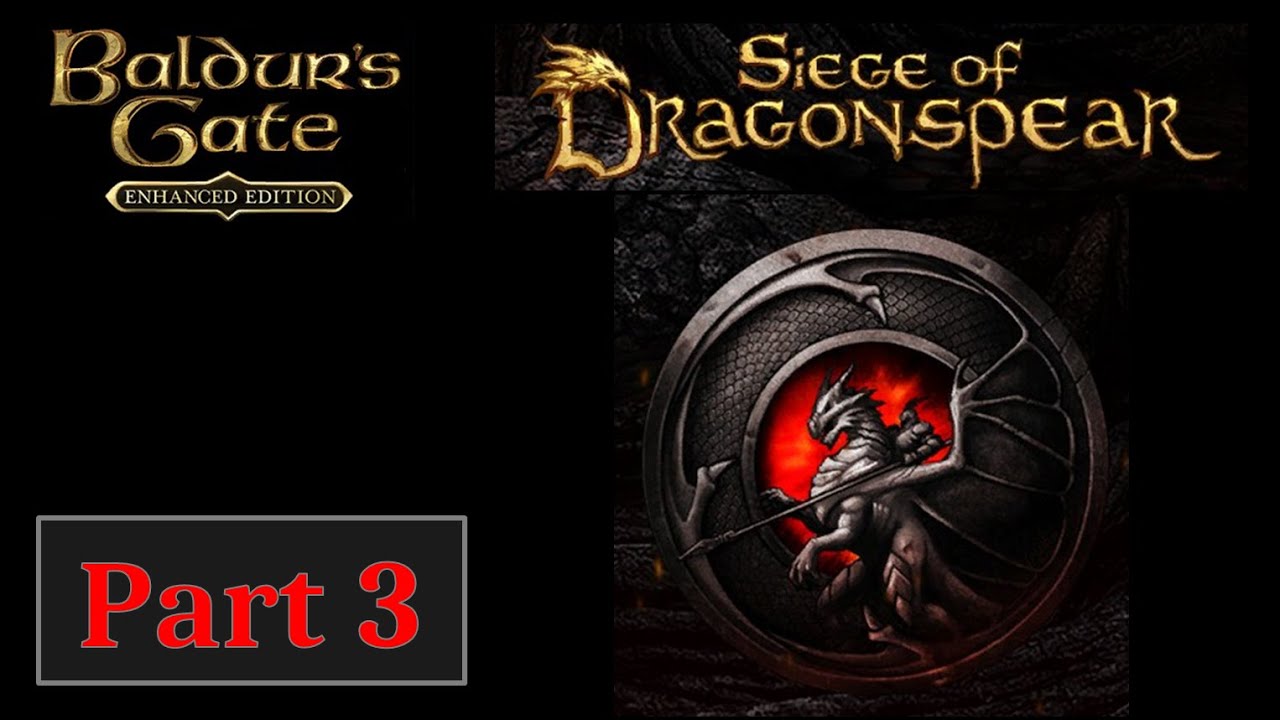 Talking with Caelar Argent - Let's Play Baldur's Gate Siege of Dragonspear! Part 3