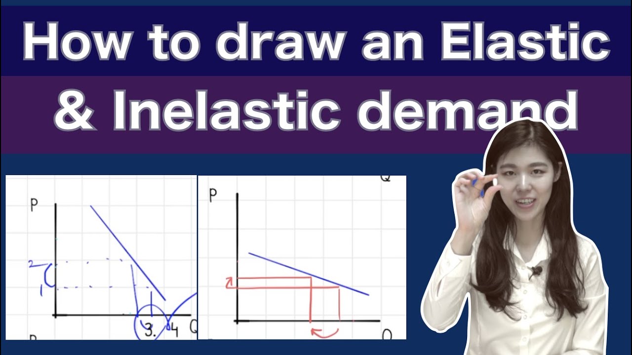 3-3. How to draw inelastic/elastic demand graphs