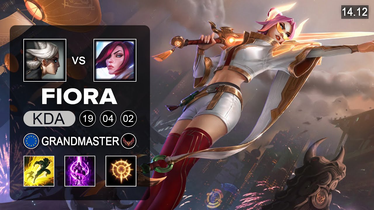 Fiora vs Camille Top - EUW Grandmaster - Patch 14.10 Season 14