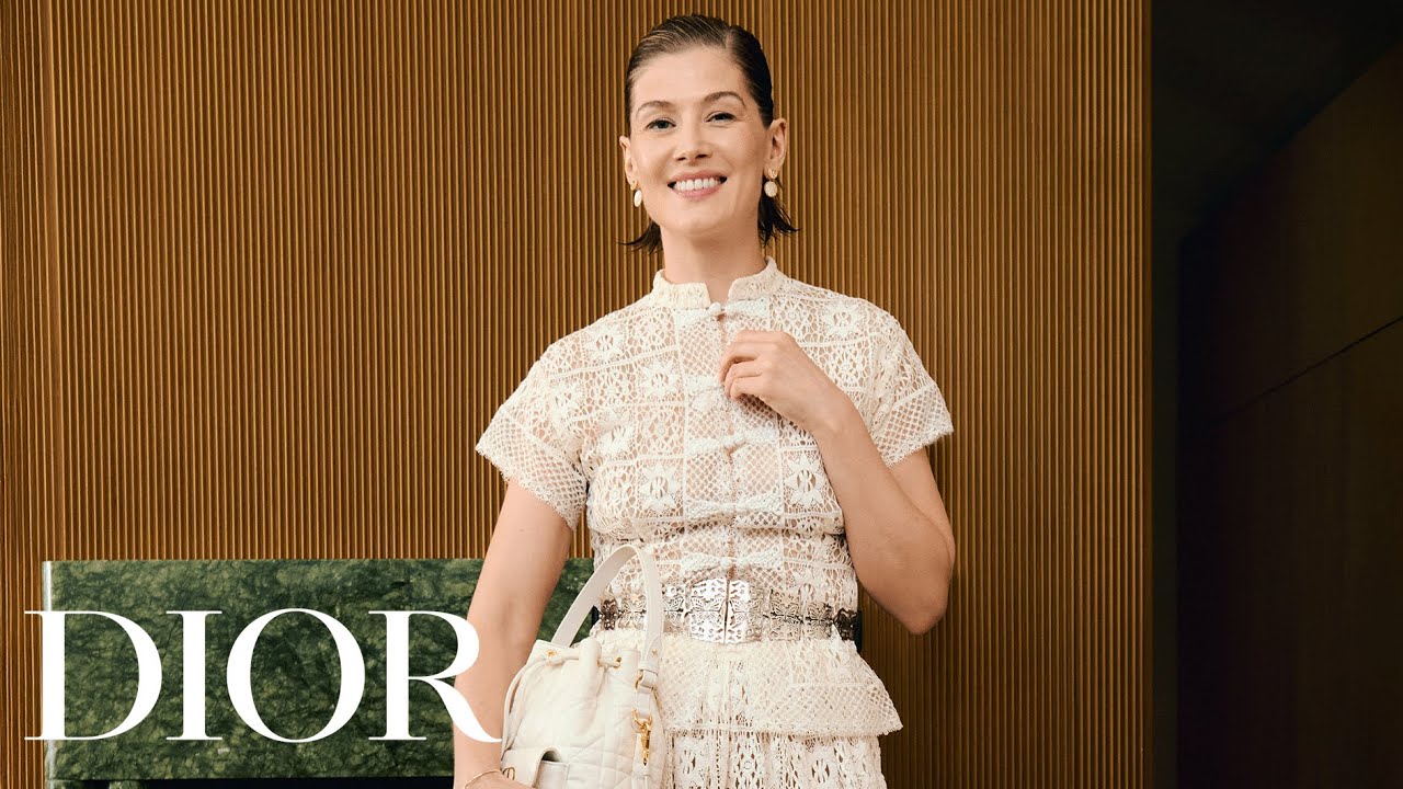Getting ready with Rosamund Pike for Dior Cruise 2026