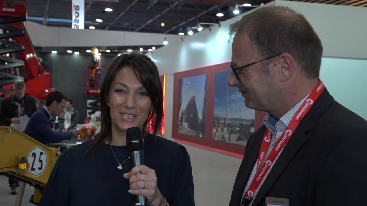 Manitowoc lance la Hup M 28-22 Potain &agrave; Batimat 2019
