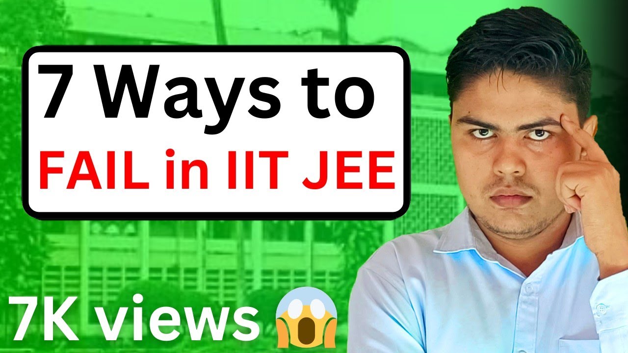Failure Guaranteed😡 || IIT JEE 2025 || Snehit Mishra