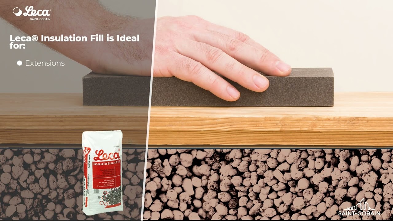 Leca® Insufill Underfloor Insulation (50L Bags)