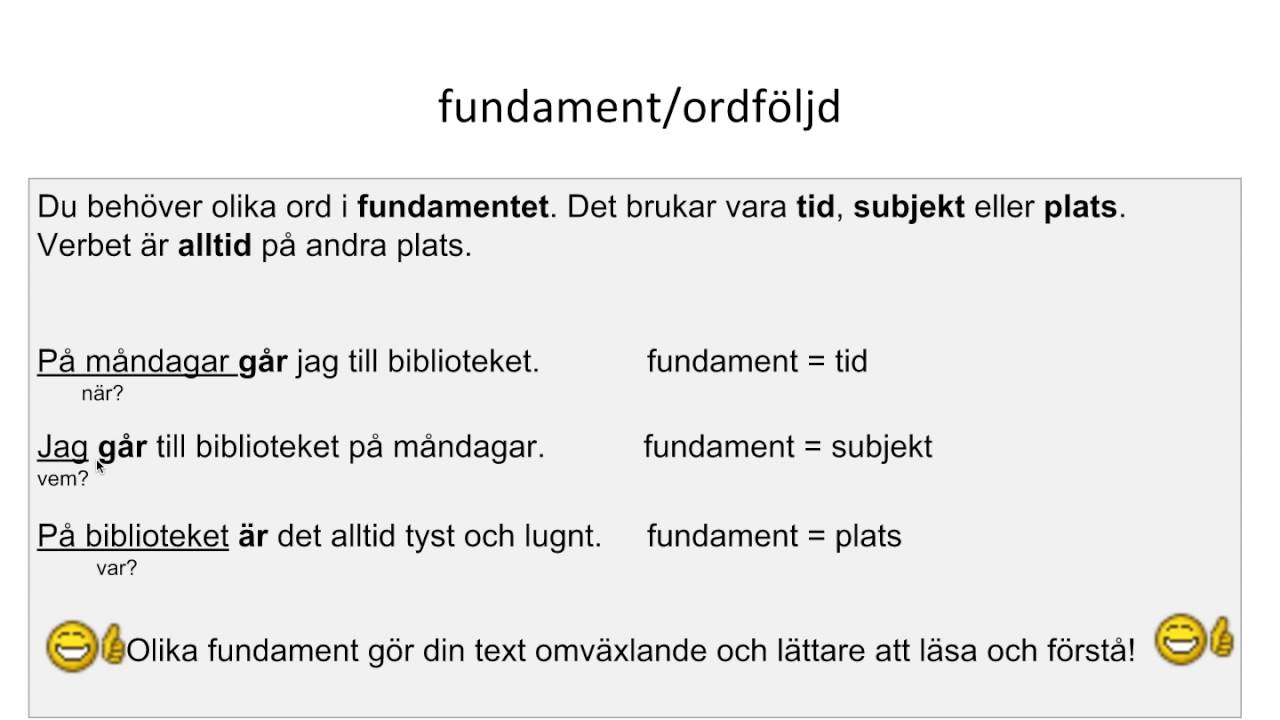 Grammatik/ skriva kurs C Sfi