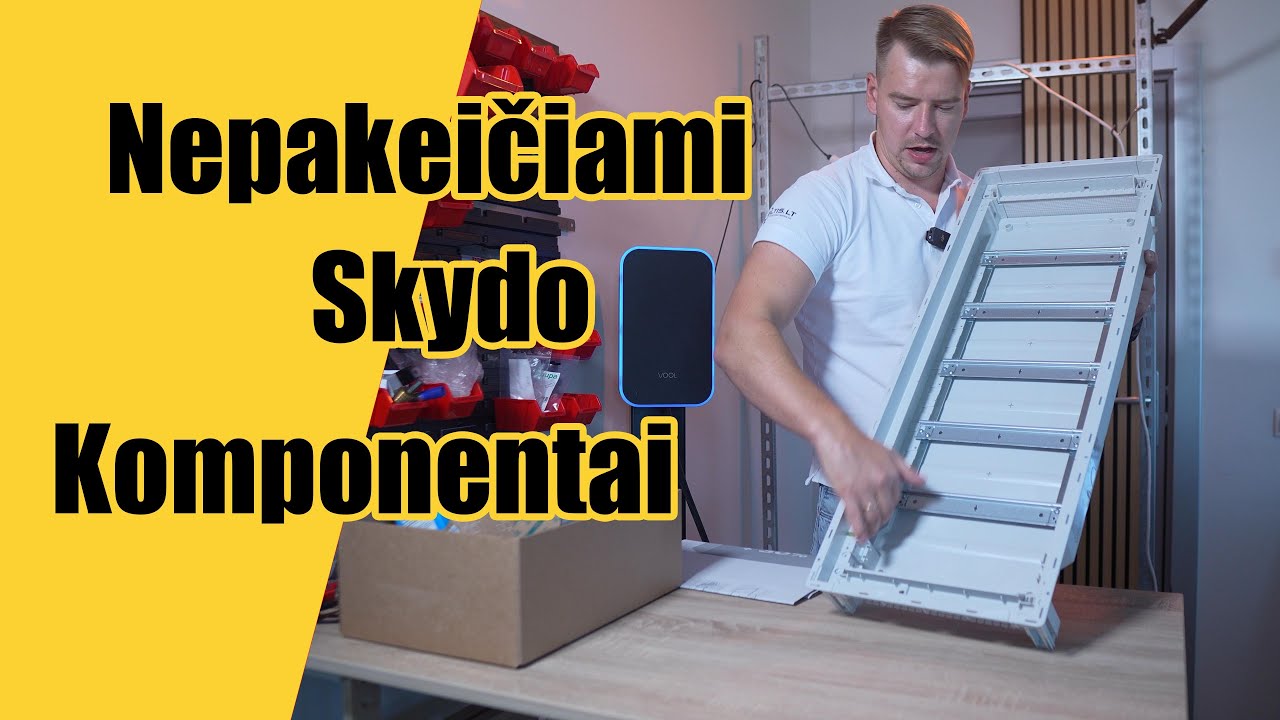 Elektros skydo komponentai, be kurių - NIEKAIP. Eltis LT