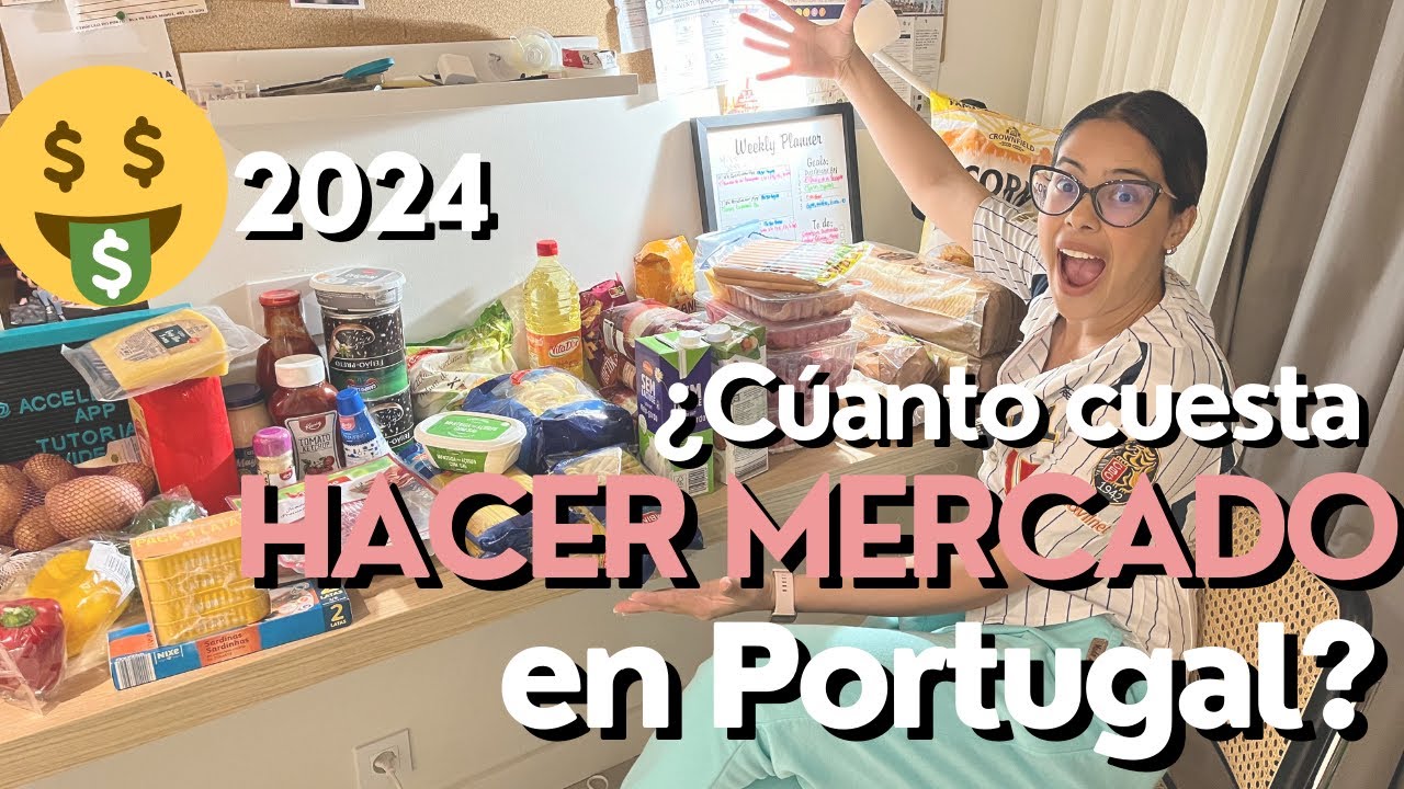 ¿Cuanto cuesta un mercado en Portugal 2024? 🇵🇹🛒💸🍽️🛍️ | Johana Coneo: El Diario de Mi Pasaporte E025