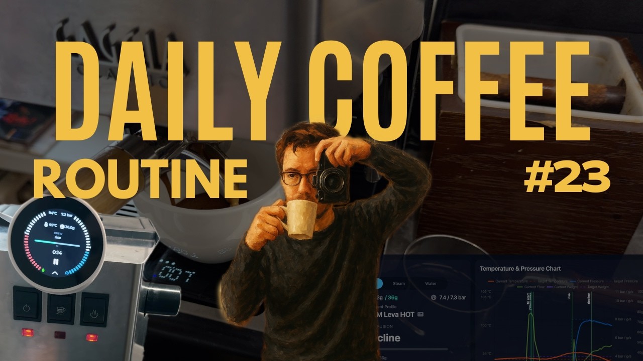 Meine perfekte Gaggimate Routine: Thermal Feedforward & Lever Profil | Daily Coffee #23