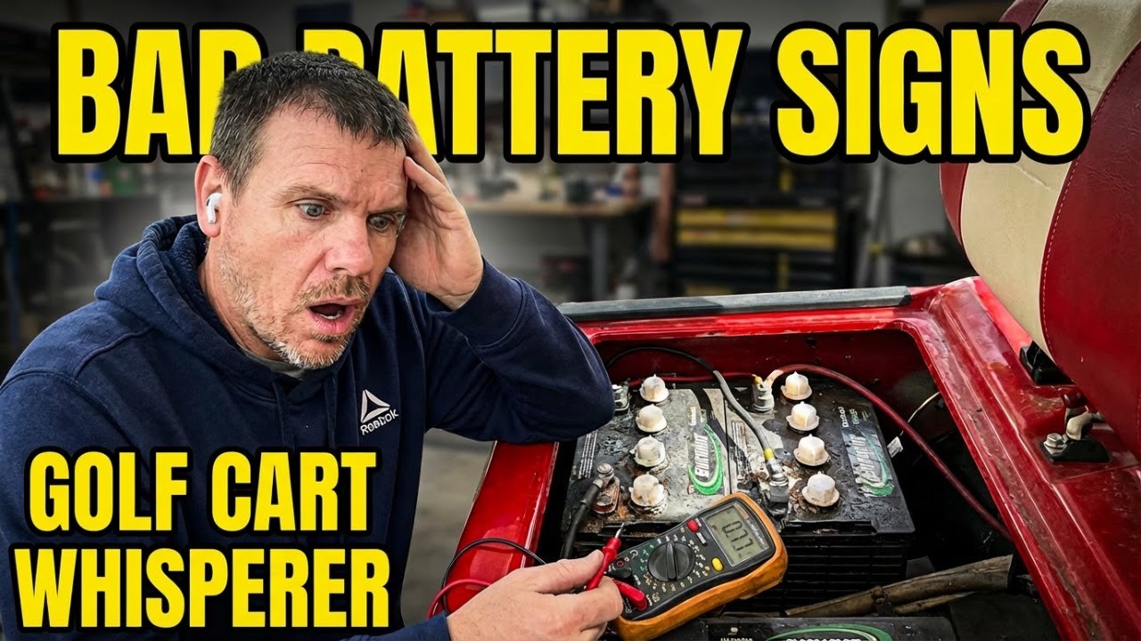 Bad Battery Symptoms (Golf Cart)