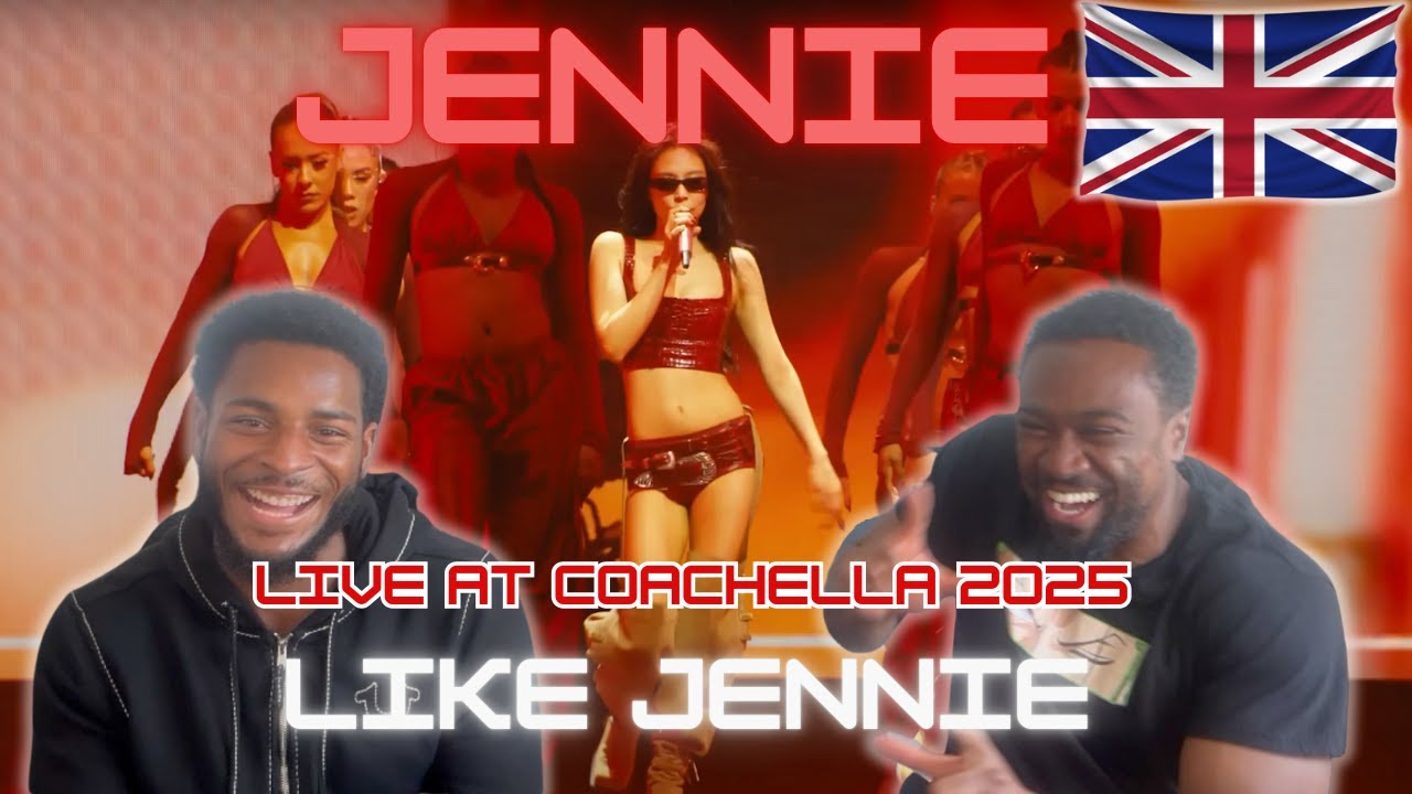 WE SEE YOU JENNIE!!🔥 UK GUYS First Time Reacting to JENNIE - like JENNIE - Live at Coachella 2025!!