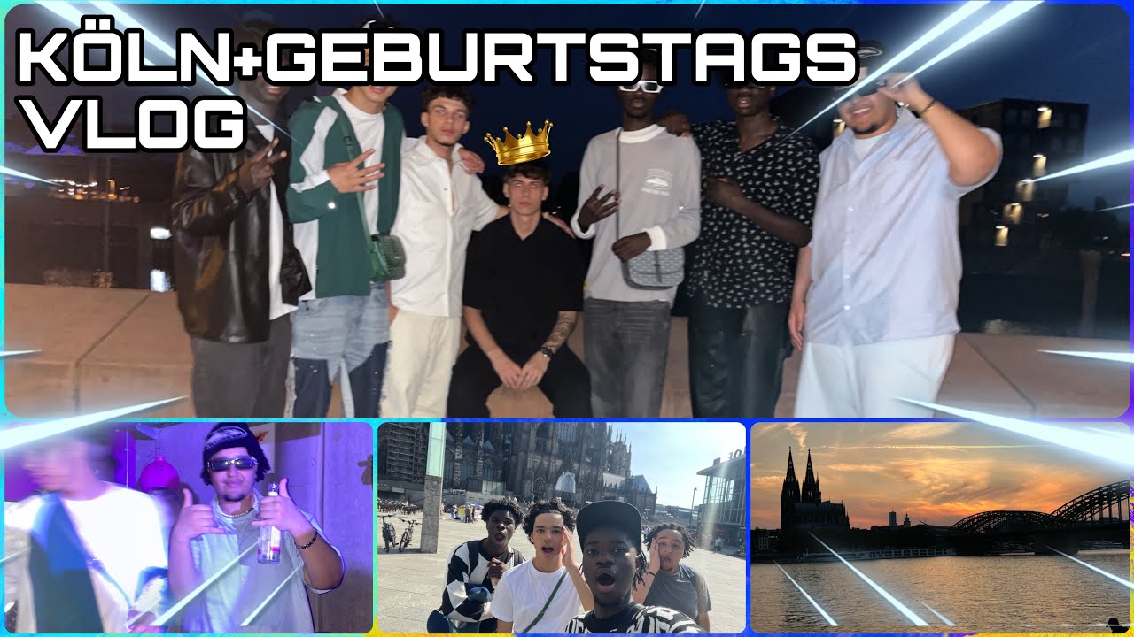 KÖLN TRIP+GEBURTSTAGS PARTY VLOG🥳🎉🎉