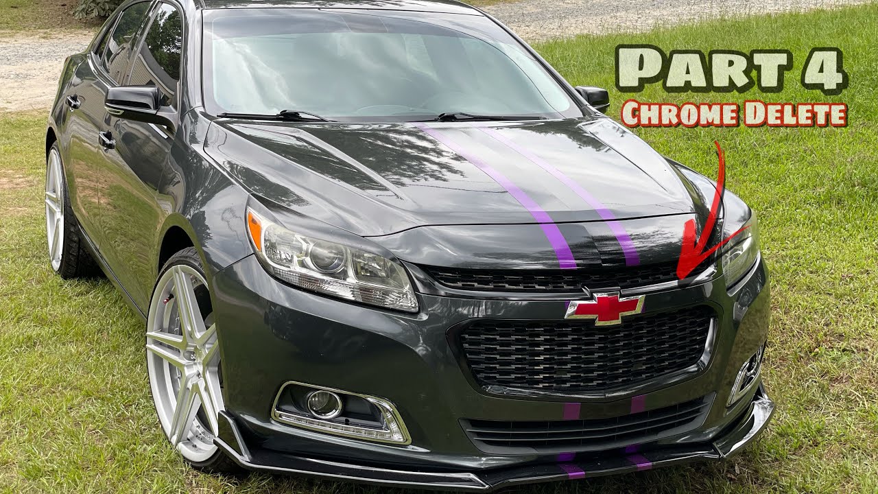Removing Grill Trim & Painting It Black