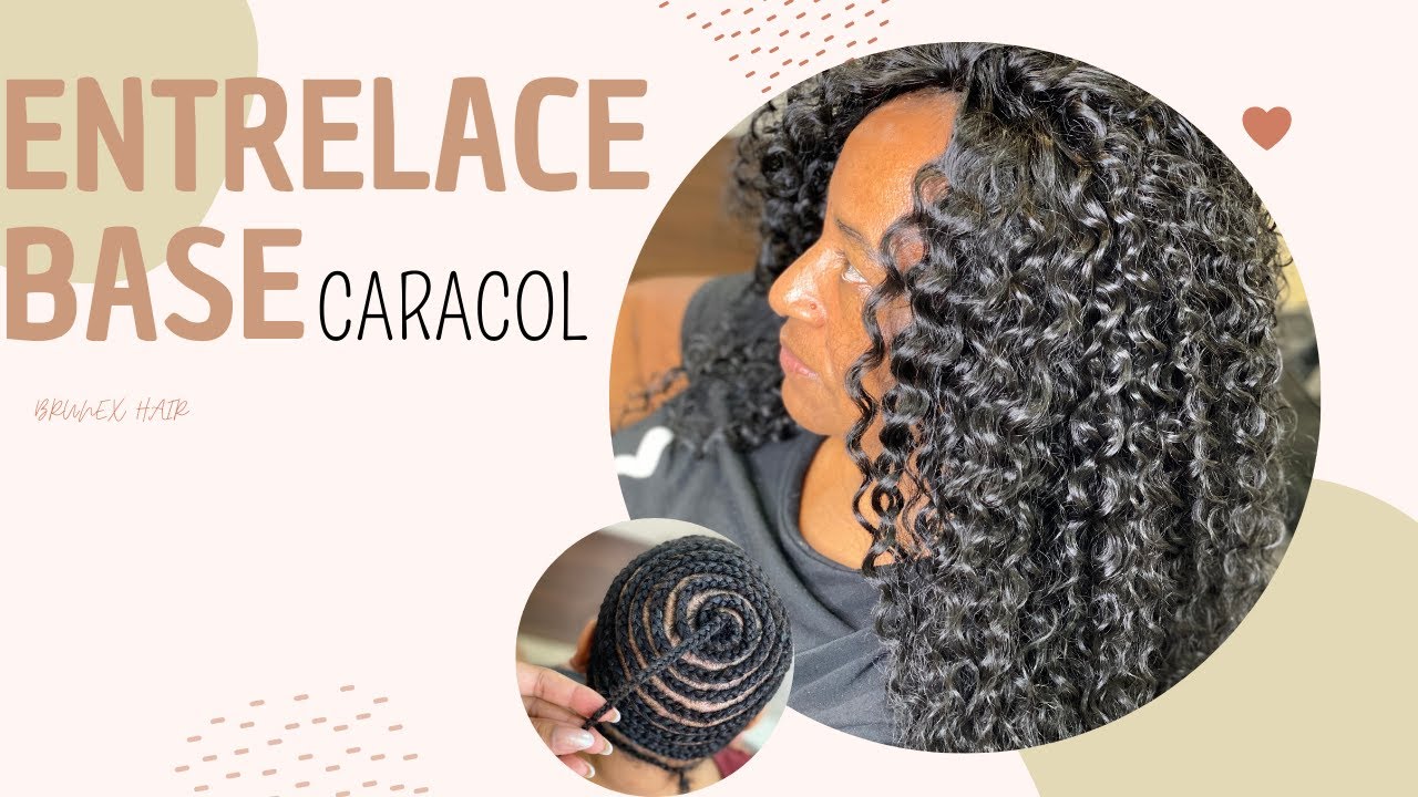 ✨ENTRELACE COM BASE CARACOL 💁🏾&zwj;♀️ #cabeloorganico #entrelace #cursodetrancas