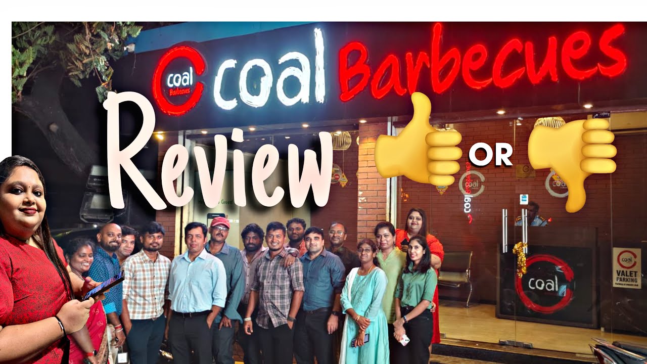 Coal Barbecues Velachery Chennai Review | Team Dinner #vlog #foodreview #trending #unlimited Buffet