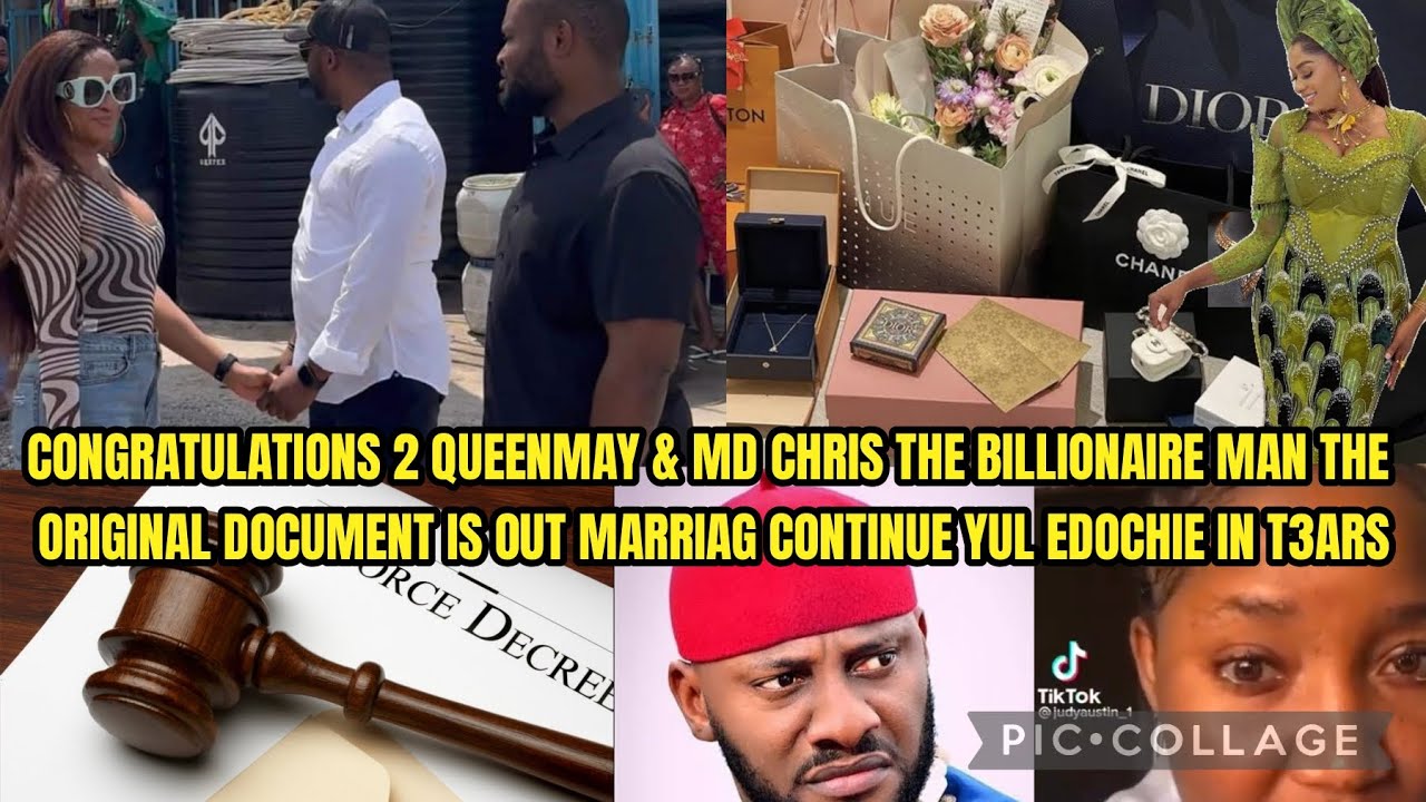 CONGRATULATIONS 2 QUEENMAY & MDCHRIS BILLIONAIRE MAN ORIGINAL DOCUMENT IS OUT MARRIAGE CONTINUE