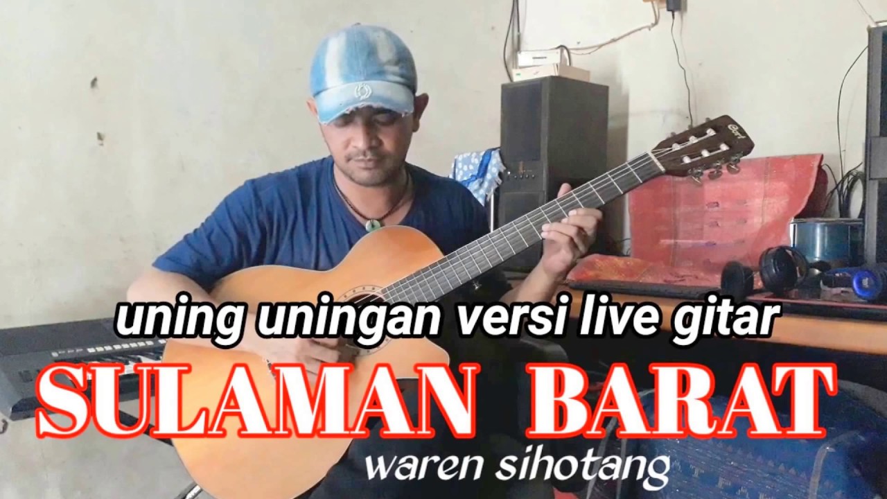 SULAMAN BARAT uning uningan totor batak versi gitar melodi by waren sihotang (official video musik)