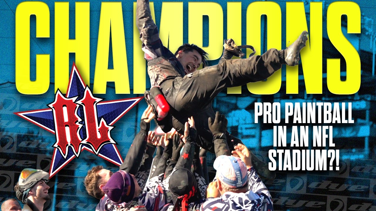 Профессиональный пейнтбол на стадионе НФЛ?! Red Legion доминирует в NXL Tampa!