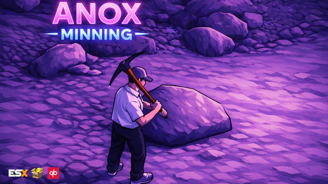 Fivem Script - Mining (Anox Studio) [FREE]