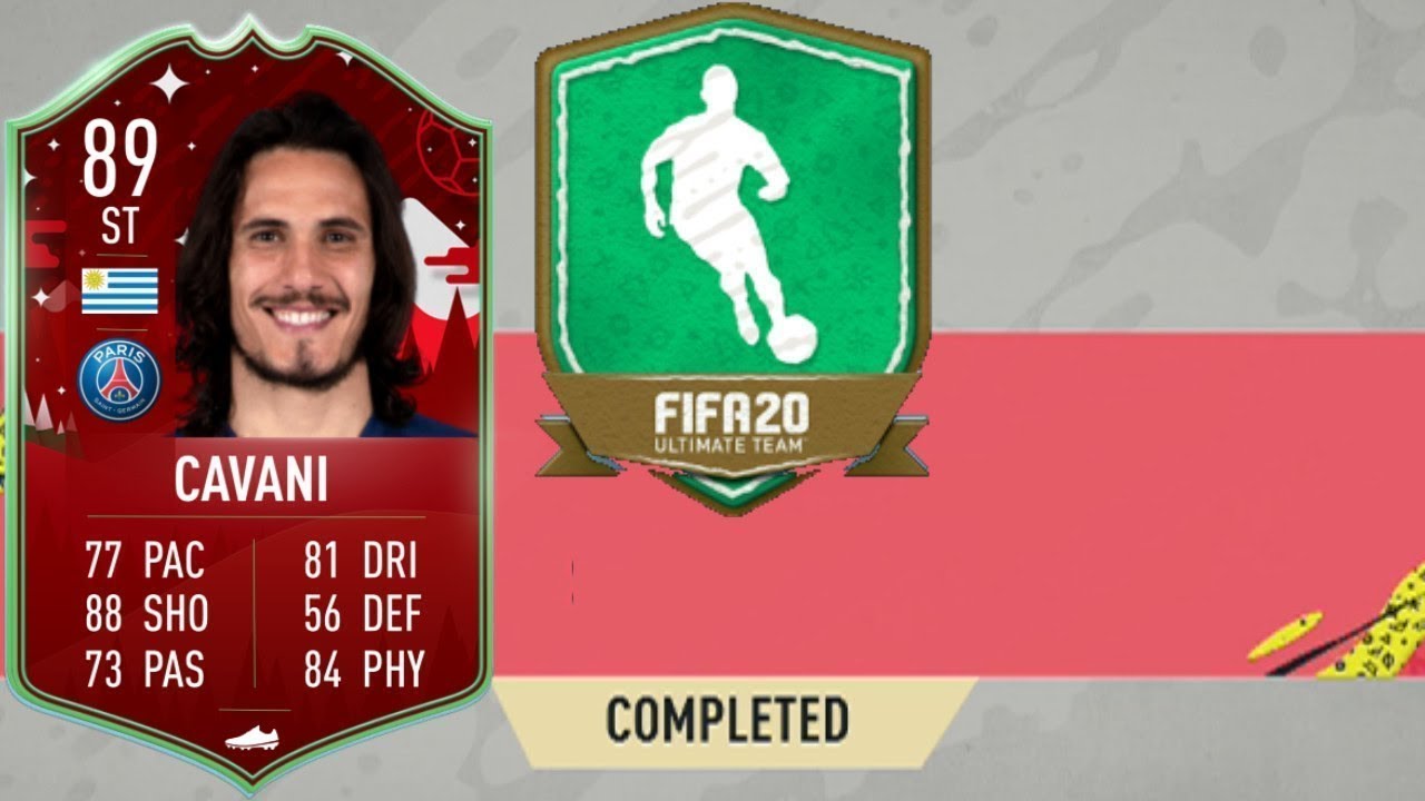 SBC - Edinson Cavani - FUTMAS - FIFA 20 Ultimate Team #20